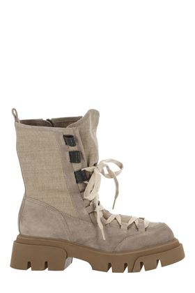 Boots in camoscio Brunello Cucinelli | MZSFG2408C8275